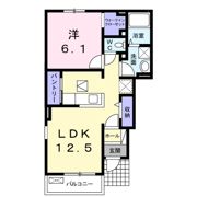 ルガートリミテッド1037Ⅱの間取り画像