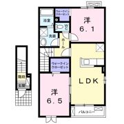 ルガートリミテッド1037Ⅱの間取り画像