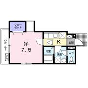 プリマベーラ Bの間取り画像