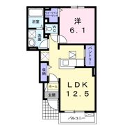 プラシードCの間取り画像