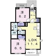 ジュネスの間取り画像
