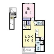 フォレストコート Ⅱの間取り画像
