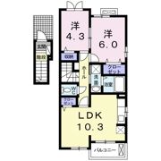 チャームタウン TAKUMIの間取り画像