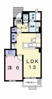 アルモニーⅡの間取り画像