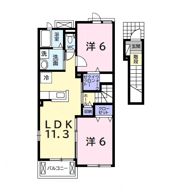 アルモニーⅡの間取り画像