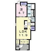カーネ プレッソの間取り画像