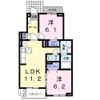 メゾンステージ水野 Cの間取り画像