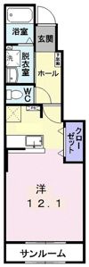 メゾン早坂2番館の間取り画像