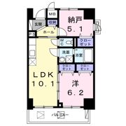メゾン アルカンシェルの間取り画像