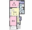 ウエストシーの間取り画像