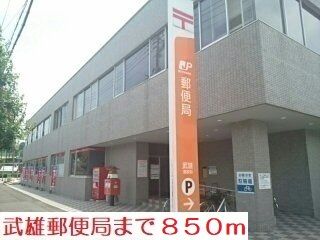 近くの郵便局まで850m(徒歩11分)