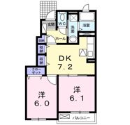 フェリオAの間取り画像