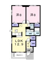 プリュムの間取り画像