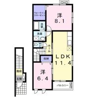 プリュムの間取り画像