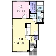 リシェル臨海船見の間取り画像