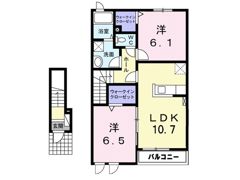 けやきレジデンス Aの間取り画像