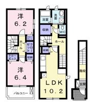 タカス サザンハイツの間取り画像