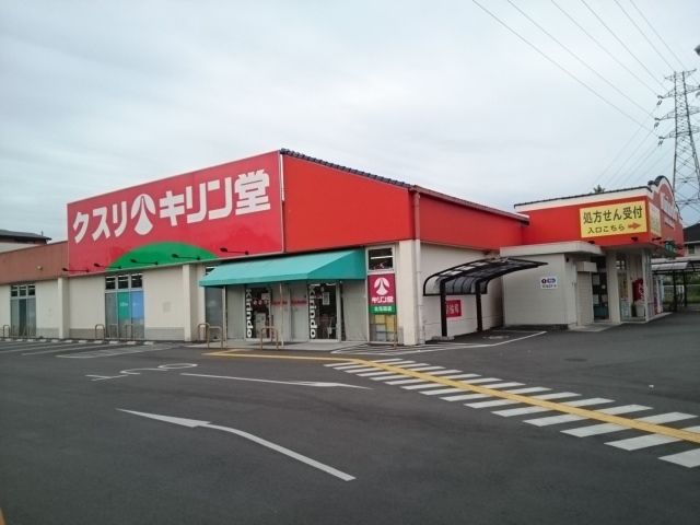 近くのキリン堂様まで550m（徒歩7分）