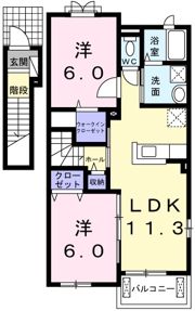 MIGNON ANGEの間取り画像