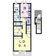 アプリコット エムの間取り画像