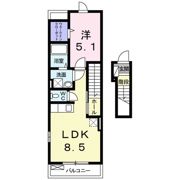 ソレイユ カヤノⅡの間取り画像