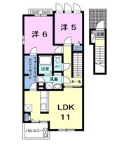 アイリス河原畑の間取り画像