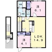 ベル・メゾンの間取り画像