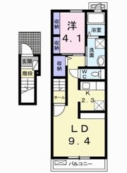 レーヴ・フルリールの間取り画像