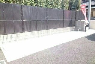 バイク置場が至近