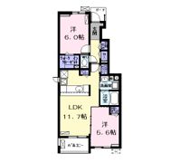 アロッジオ M Ⅲの間取り画像