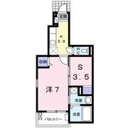 アンジュールARIDA Ⅰの間取り画像