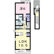 プラウドの間取り画像