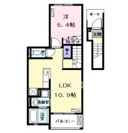 カーサ ドルチェの間取り画像