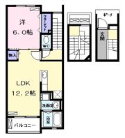 カーサ ドルチェの間取り画像