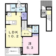 ヴィラ千歳 A棟の間取り画像
