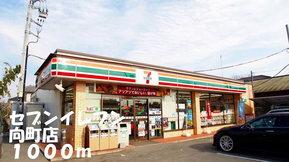 近くのセブンイレブン向町店まで1,000m（徒歩13分）