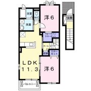 ランドマーク315 Bの間取り画像