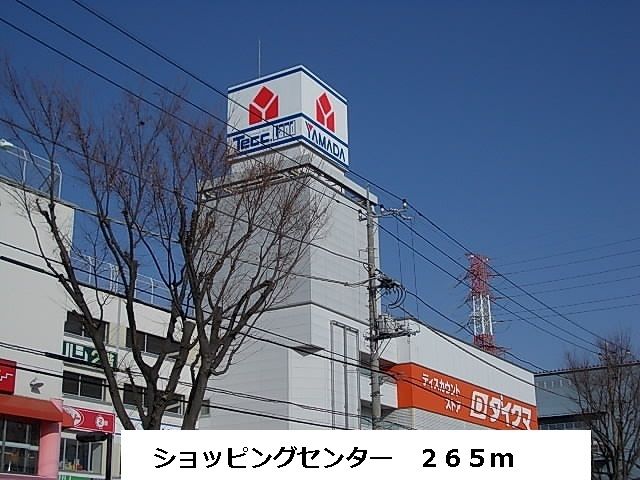 近くのショッピングセンターまで265m(徒歩4分)