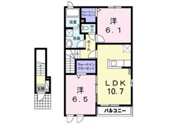 けやきレジデンス Bの間取り画像