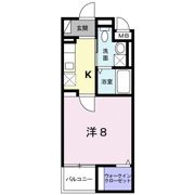 クレール壱番館の間取り画像