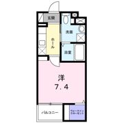 クレール壱番館の間取り画像