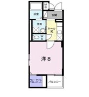 クレール壱番館の間取り画像