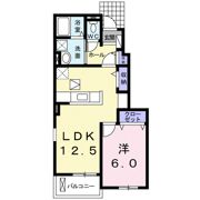 クレイドルⅡの間取り画像