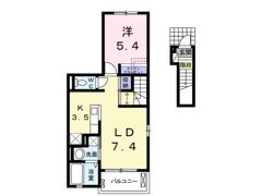 木村ロイヤルマンションⅦの間取り画像