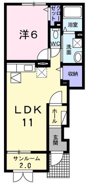フローレンス リードの間取り画像