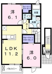 アンバーコートの間取り画像