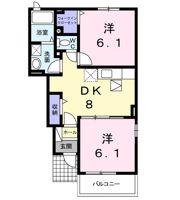 グレイスフルBの間取り画像
