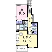 プラシードⅢの間取り画像