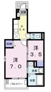 tassel～eの間取り画像