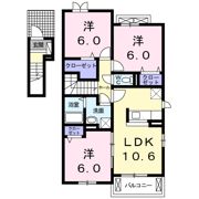 ラ カサ エスペランサ Ⅰの間取り画像